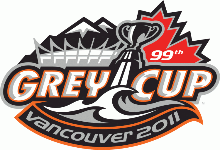 grey cup 2011 primary logo iron on transfers for T-shirts